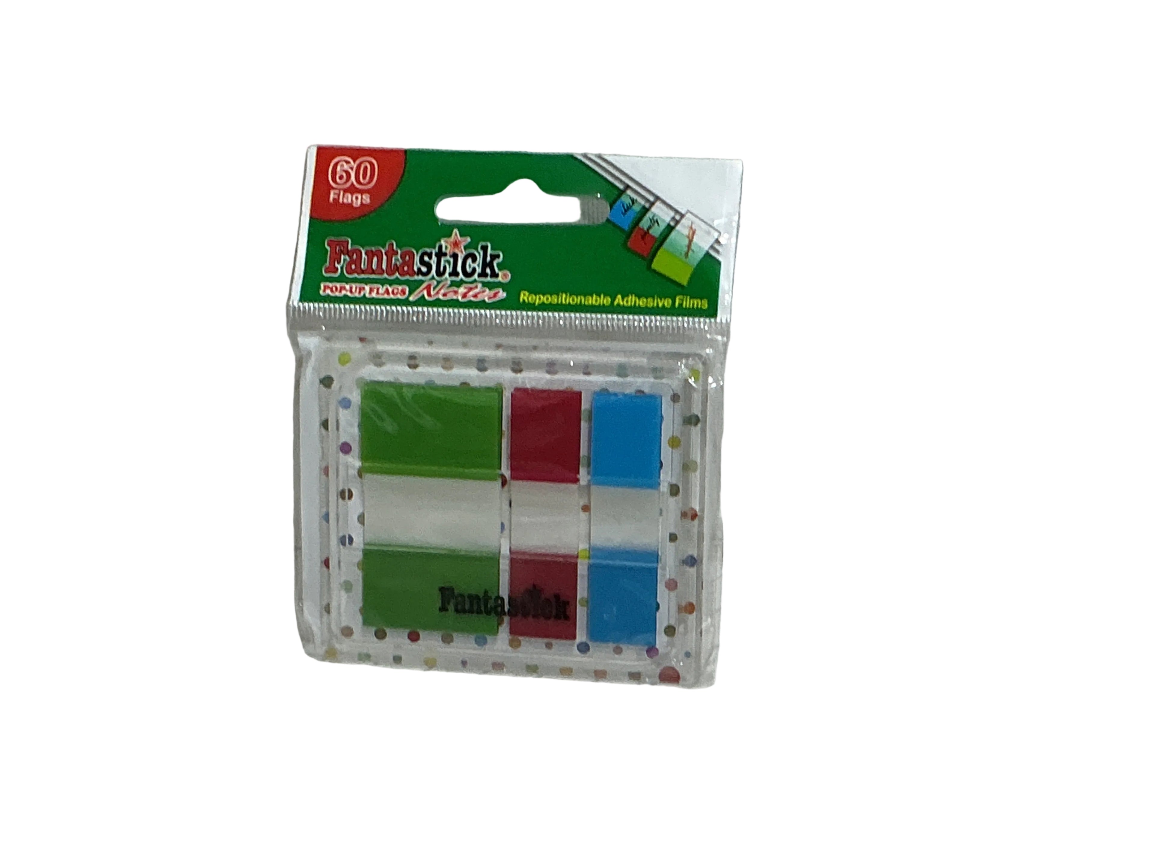 Fantastick Pop-up Flags 60 – Green, Red & Blue / أعلام منبثقة فانتاستك 60 – أخضر وأحمر وأزرق