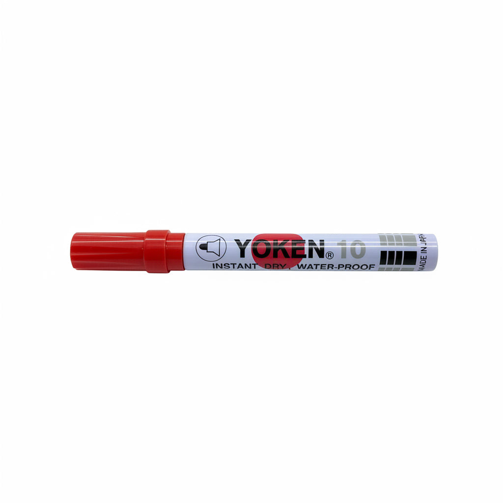 YOKEN Red Permanent Marker / يوكين، ماركر دائم أحمر