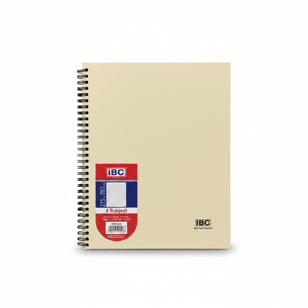 IBC 4 Subject six pockets university Book / دفتر جامعي IBC ‏4 مواد 6 جيوب