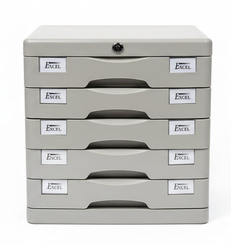 Excel File Cabinet – 5 Drawer / خزانة ملفات إكسل 5 أدراج