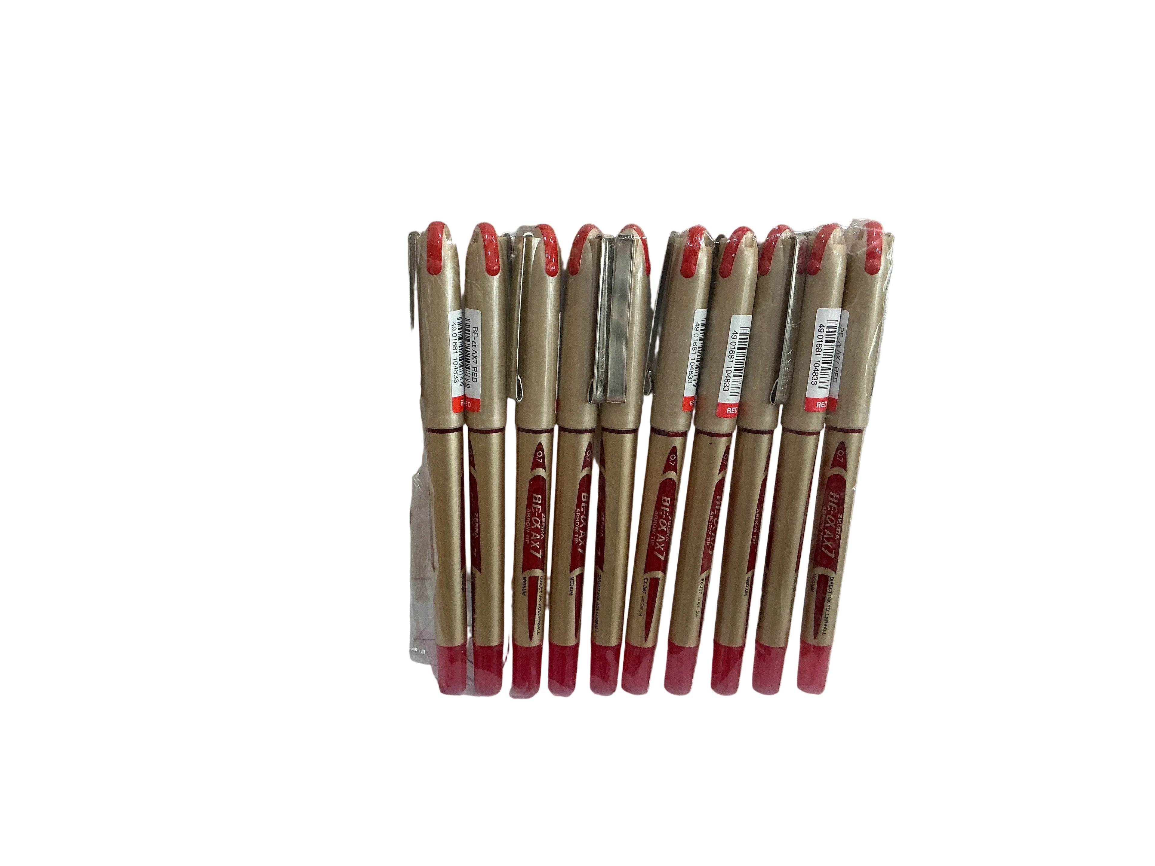 Zebra Arrow tip Pen 0.7 Red 10 pcs