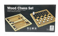 Wood chess Set Bigger Size / طقم شطرنج خشبي بحجم أكبر