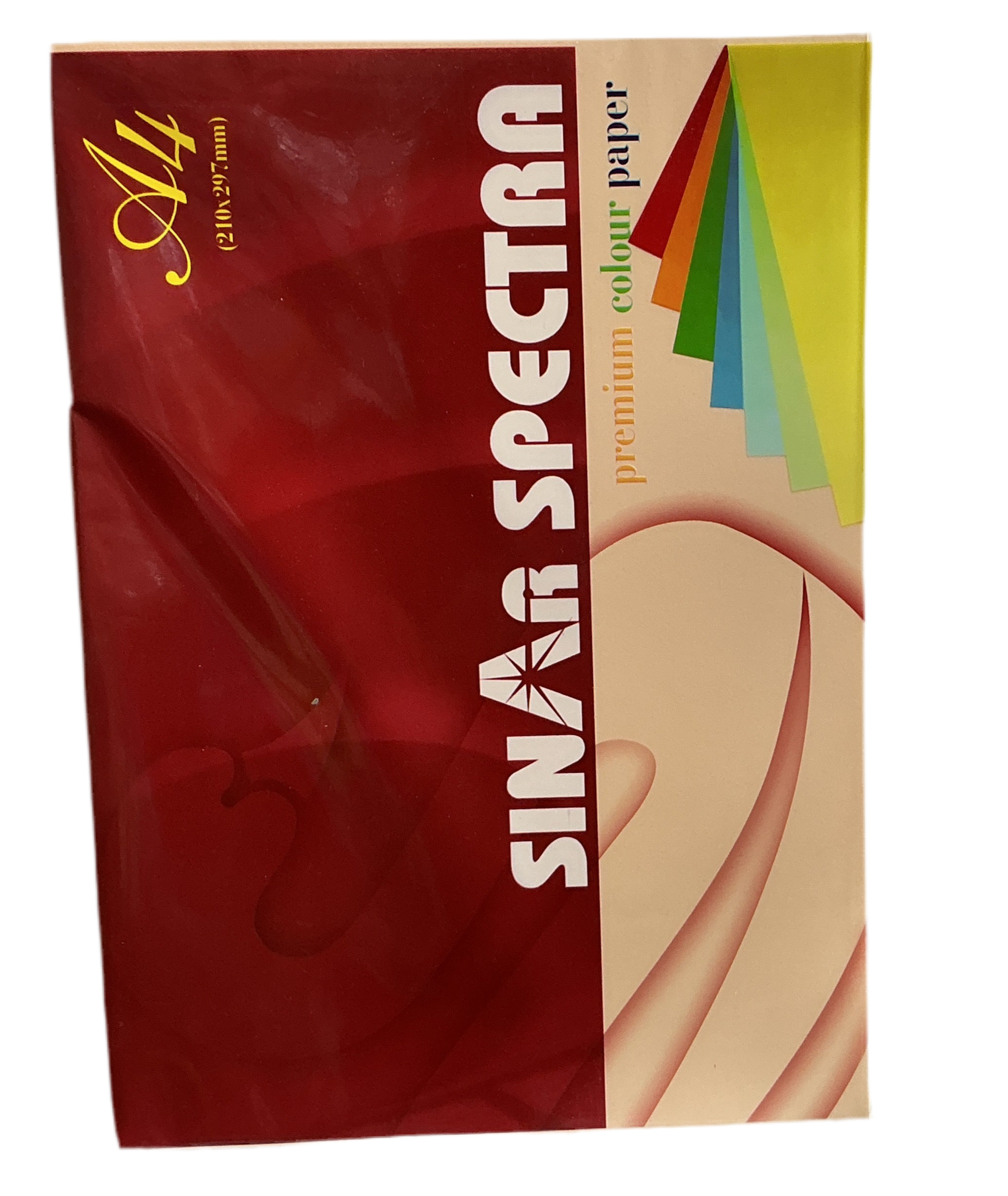 SINAR SPECTRA sheets 80 gsm Peach / أوراق سينار سبيكترا 80 جم/م²