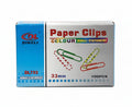 DL DINGLI Paper clips Colours 33mm / مشابك ورق ملوّنة دي إل دينغلي 33 مم