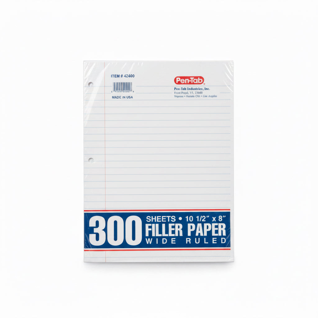 Pen-tab 300 Sheets1/2"x8" / مفكرة Pen-tab ‏300 ورقة