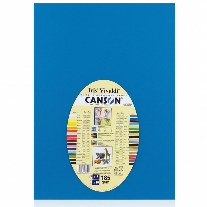Vivaldi Canson Paper A3 185 gsm 5x / ورق كانسون فيفالدي 185 جم/م² ×5 A3
