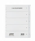 Excel 5 A4 Color Index / فهرس إكسل 5 ألوان A4