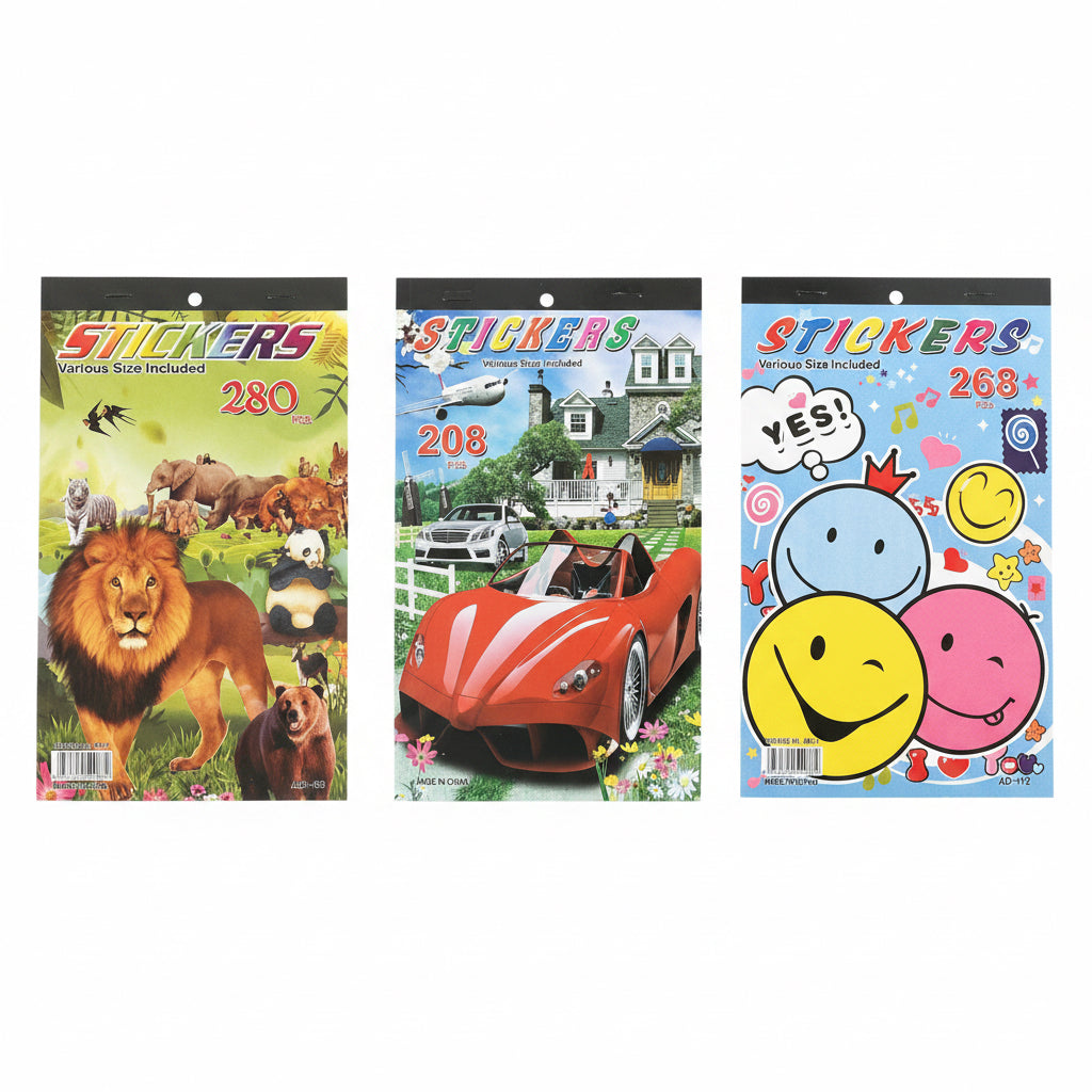 Stickers 228 Pcs / ملصقات 228 قطعة