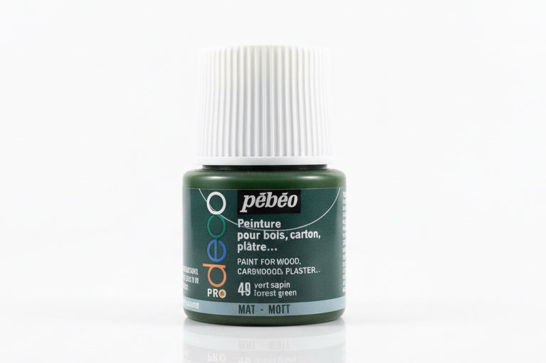 pebeo deco peinture 49 forest Green / بيبو ديكو طلاء أخضر غابة 49