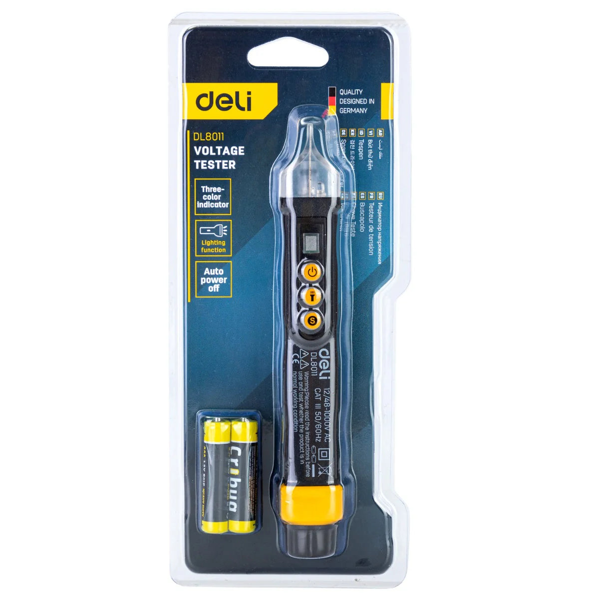 deli VOLTAGE TESTER PEN / قلم فاحص جهد دِلي