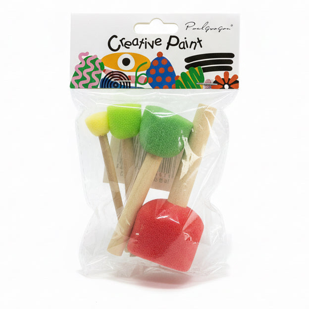 Foam sponge brushes for painting / فراشي إسفنجية للرسم