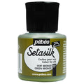 Pebeo Setasilk Silk Paint Green Bronze / بيبو سيتاسيلك لون حرير برونز أخضر