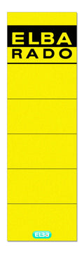ELBA RADO 10 Back-Labels, Self-adhesive