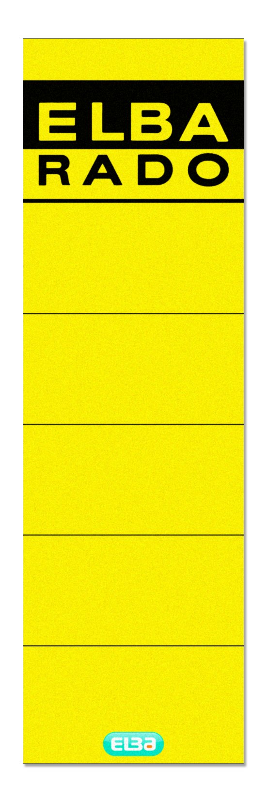 ELBA RADO 10 Back-Labels, Self-adhesive