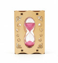 Wooden sand hour glass / ساعة رملية خشبية