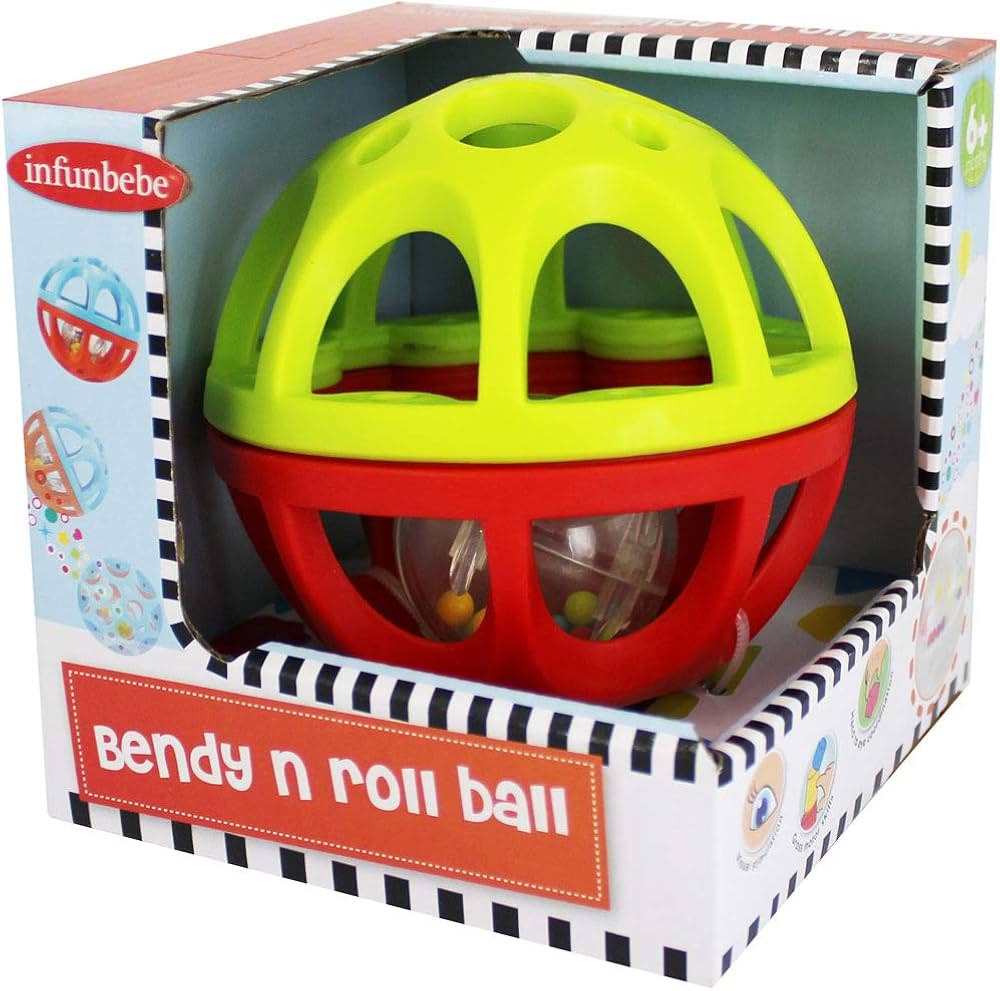 Infunbebe Bendy N Roll Ball / كرة مرنة ودوارة من إنفانبِيبي