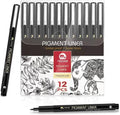 mobee PIGMENT LINER 12 pcs / أقلام تحديد صبغية موبي – 12 قطعة