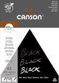 Canson Black paper 240 gm² / كانسون ورق أسود 240 جم/م²