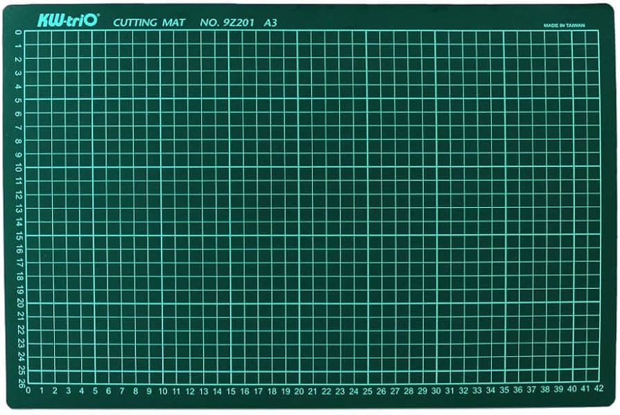 Kw-trio Self healing Mat with Grid A1 / حصيرة ذاتية الالتئام بشبكة – الحجم A1