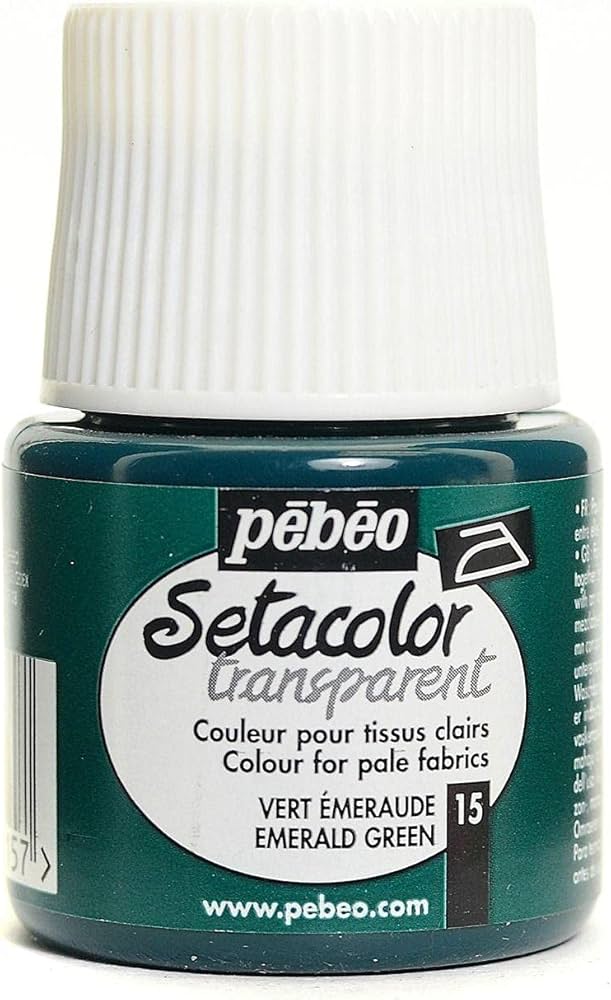 Pebeo Setacolor Emerald Green / بيبو سيتاكلر أخضر زمردي