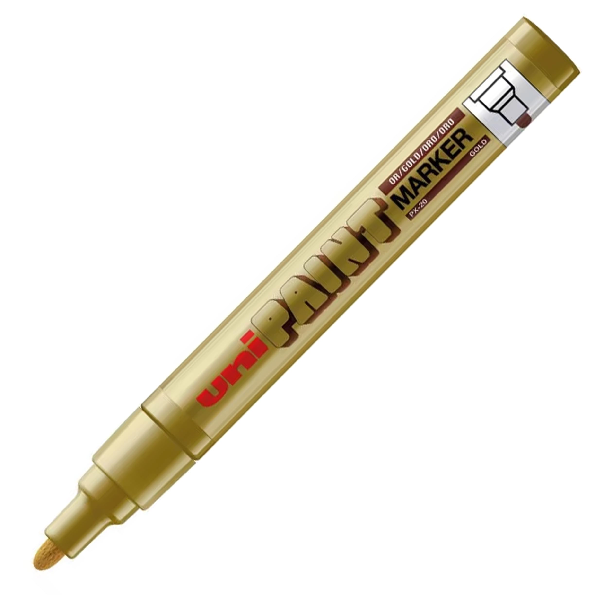 Uni Paint Marker Gold / يوني بينت ماركر