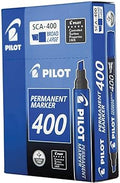 Pilot PERMANENT MARKER Blue (Pack of 12) SCA-400 /اقلام ماركر بايلوت ازرق