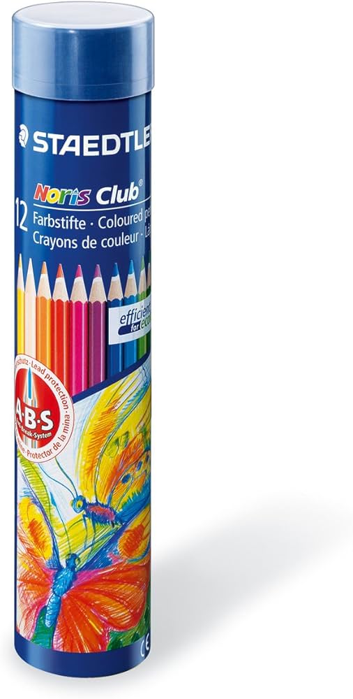 Staedtler 12 Noris Coloured Pencils / ستدلر 12 نوريس أقلام تلوين