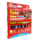 funbo face paint 6 colors / فنبو دهان وجه 6 ألوان