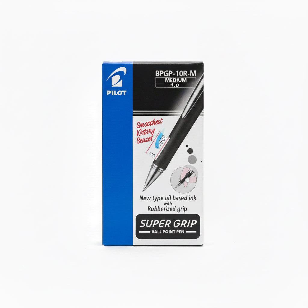 Pilot BPGP-10R-M MEDIUM 1.0 x12 Black / بايلوت BPGP-10R-M وسط 1.0 ×12 أسود