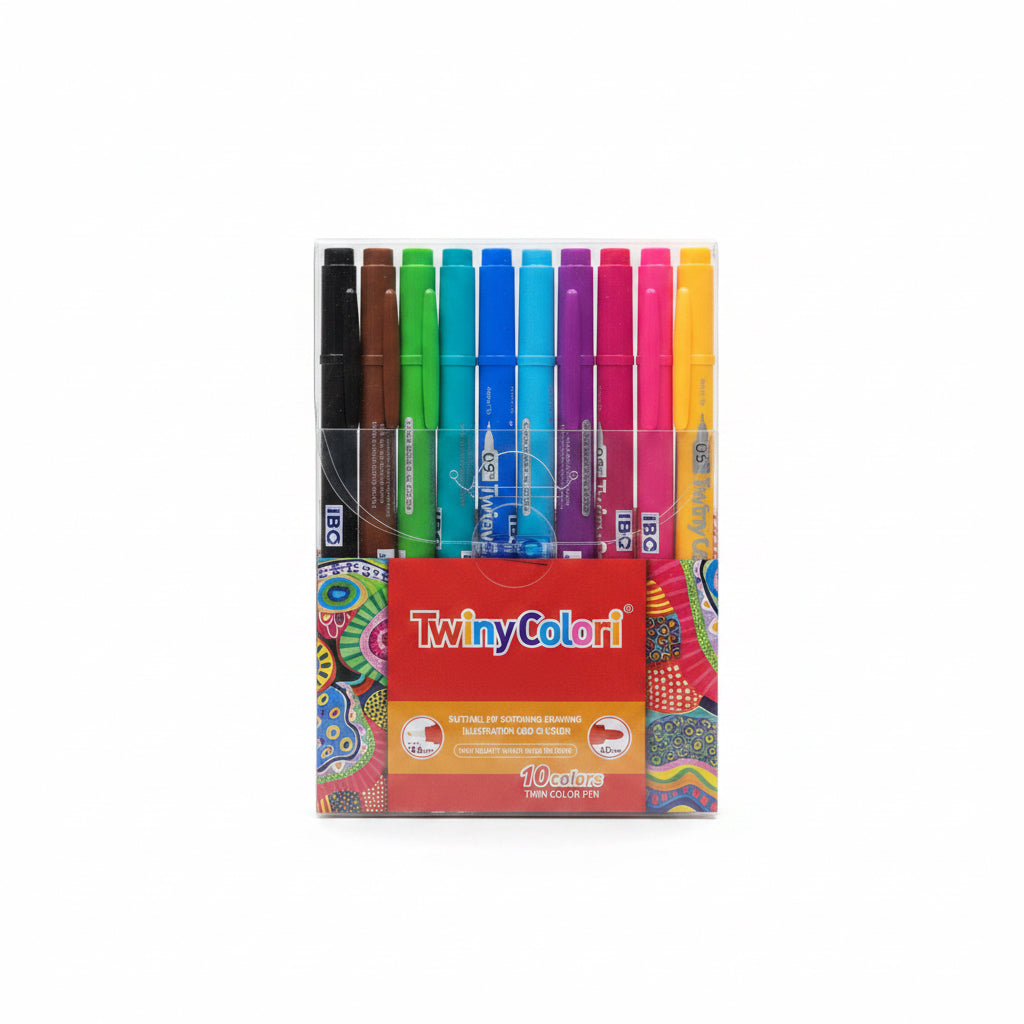 IBC Twiny Color – 10 Pcs Set / IBC تويني كولر ١٠ قطع