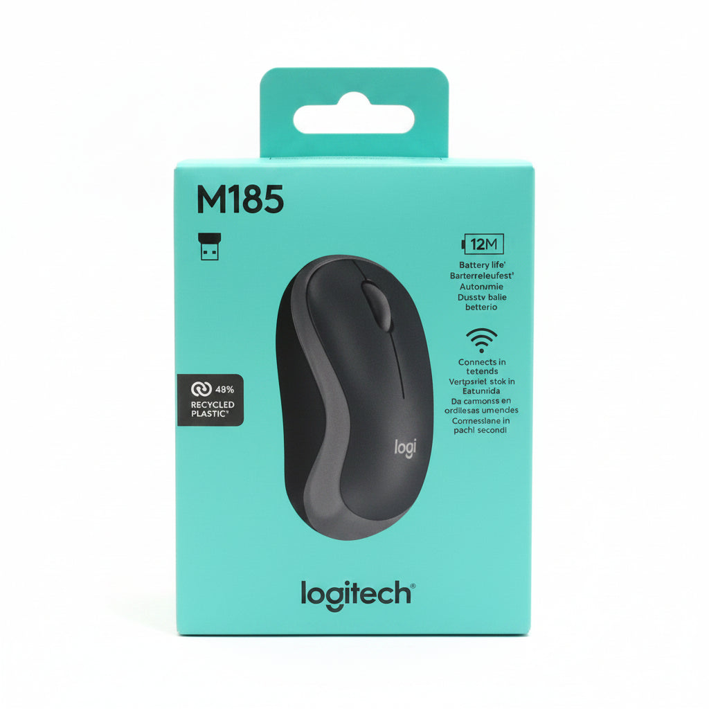 logitech M185 Wireless Mouse / ماوس لاسلكي لوجيتك M185
