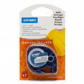 DYMO Plastic Labels 12mmx4m-1/2 in. x 6.5 ft. / شرائط ديامو بلاستيكية 12مم×4م (½ بوصة × 6.5 قدم)
