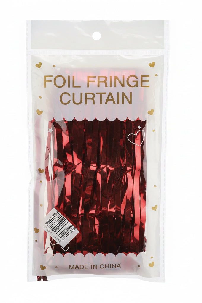 Foil Fringe Curtain / ستارة شرائط فويل
