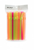 Party Straws 25 pcs / شفاطات حفلات – 25 قطعة
