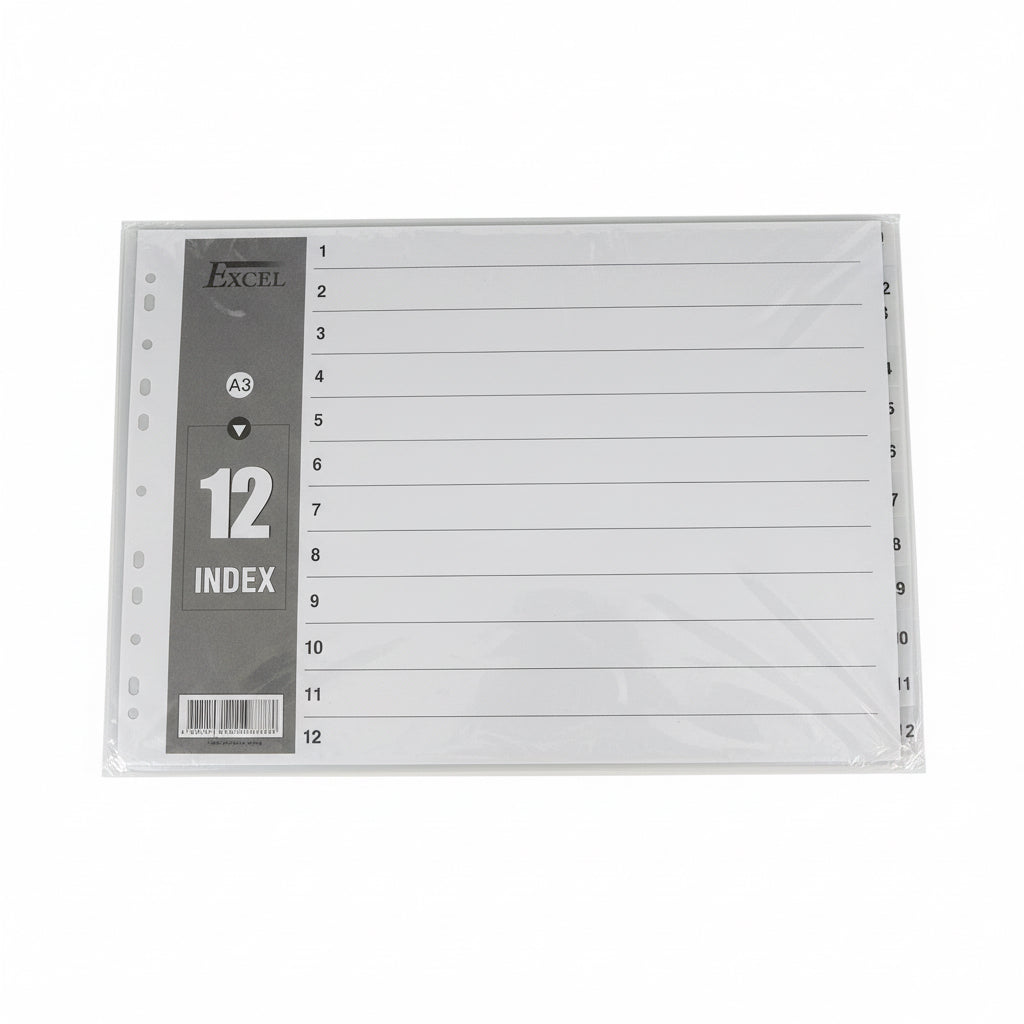 Excel 12 Divider A3 / فواصل إكسل 12 ‏A3
