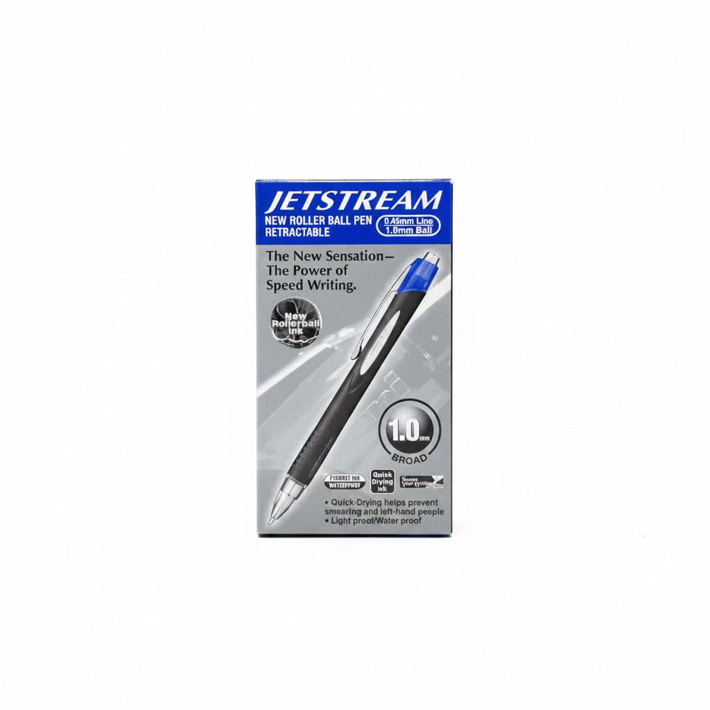 uni-ball JETSTREAM Blue 1.0 BROAD Blue / يوني بول جيت ستريم أزرق 1.0 عريض أزرق