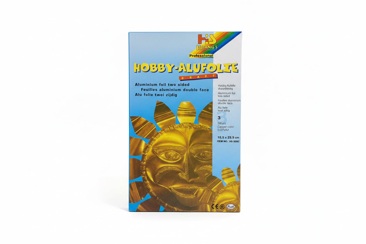 HWANGS Aluminium foil two sided 0.7mm / رقائق ألومنيوم مزدوجة الوجه هوانغز بسمك 0.7 مم