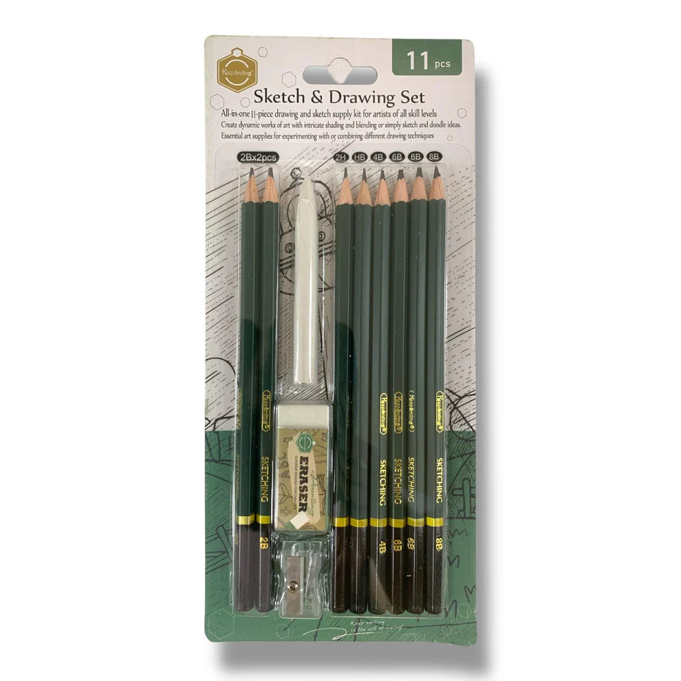 Sketch & Drawing Set / طقم رسم وتخطيط