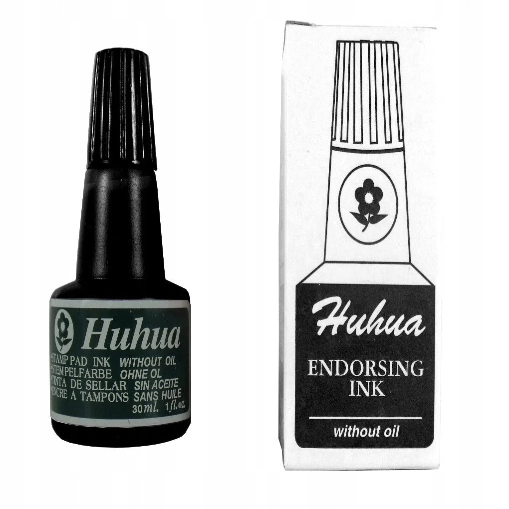 Huhua ENDORSING INK without oil / حبر ختم هوهوا بدون زيت