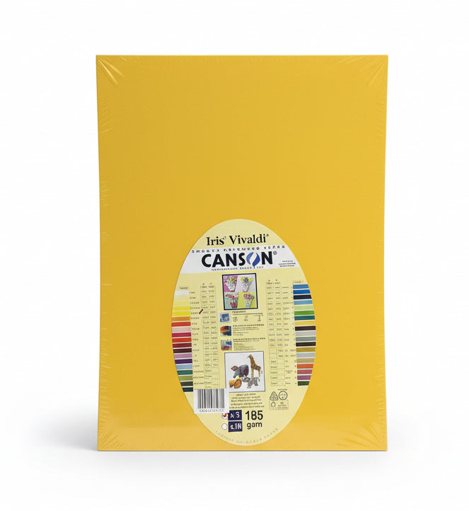 Vivaldi Canson Paper A3 185 gsm 5x / ورق كانسون فيفالدي 185 جم/م² ×5 A3