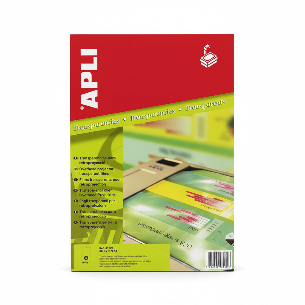 APLI Transparent sheets / أوراق شفافة APLI