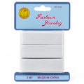3 White Elastics / 3 مطّاطات بيضاء