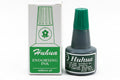 Huhua ENDORSING INK without oil Green / حبر توثيق هورس بدون زيت أخضر