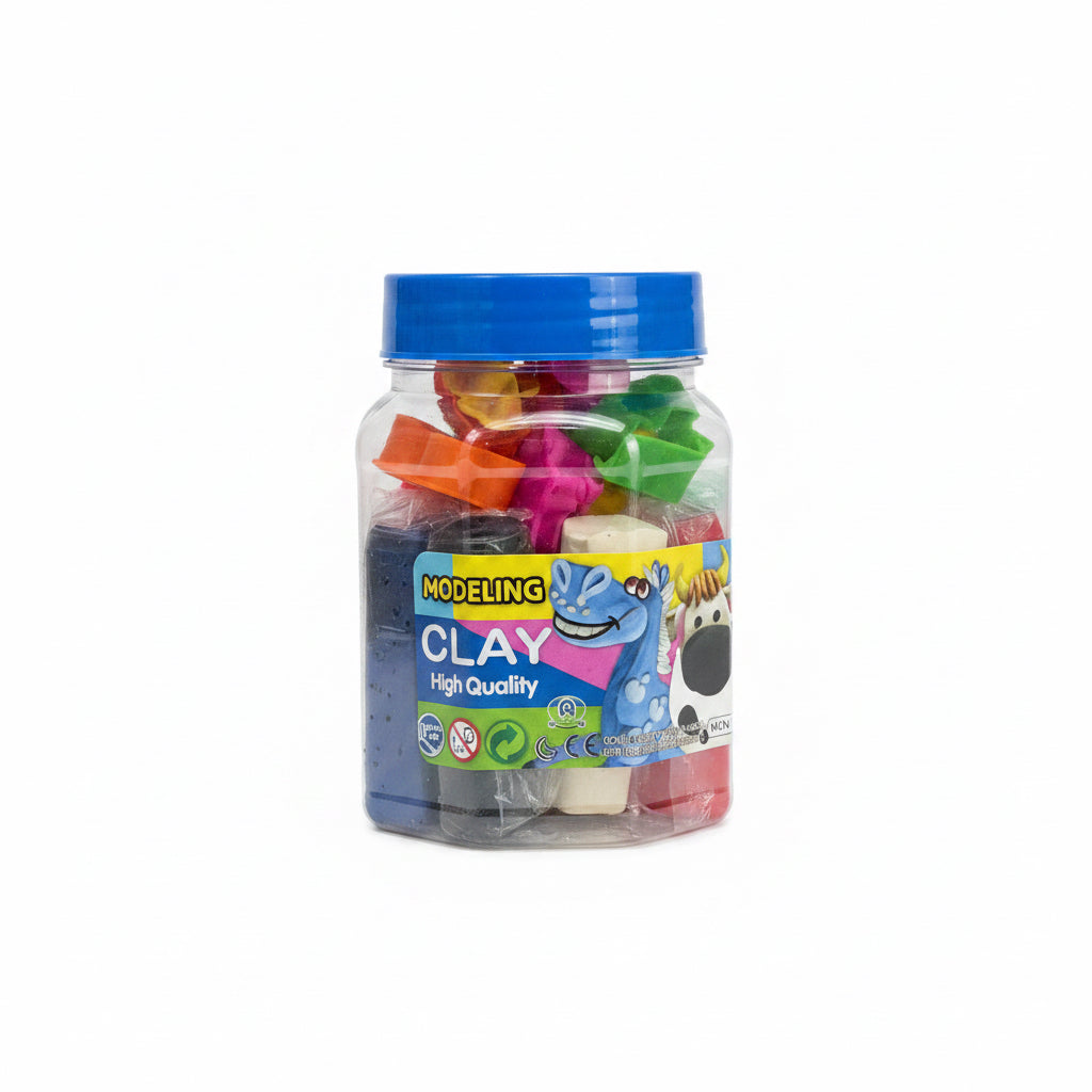 Modeling, Clay High Quality (Round Box) / صلصال تشكيل عالي الجودة (علبة دائرية)