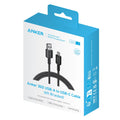 ANKER 322 USB-A to USB-C cable 6ft / كابل ANKER 322 ‏USB-A إلى USB-C بطول 6ft