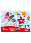 funbo CONSTRUCTION PAD A3 120 gsm 20 Sheets / كراسة أشغال من فنبو حجم A3 بعدد 20 ورقة، وزن 120 جم