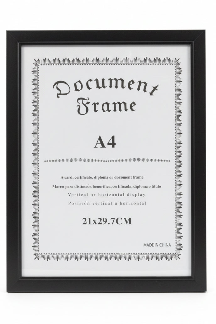 Document frame A4 / إطار مستند مقاس A4