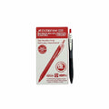 Uni Jetstream Rollerball Pen 1.0 mm, Red, 12 Pcs / يوني جيت ستريم قلم كروي 1.0 مم أحمر 12 قطعة
