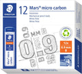 STAEDTLER Mars micro carbon 250 09 12 tubes / ستيدتلر مارس مايكرو كاربون 250 09 أنابيب 12 قطعة
