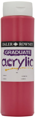 DALER ROWNEY GRADUATE acrylic CRIMSON / ألوان أكريليك DALER ROWNEY GRADUATE – قرمزي